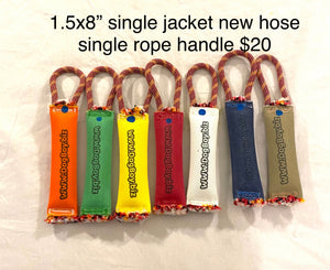 1.5”  single jacket, single  rope handle tug